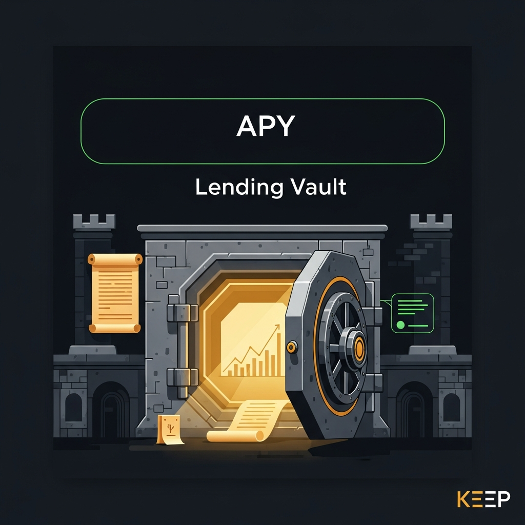 KEEP vault — deposit ETH, earn yield